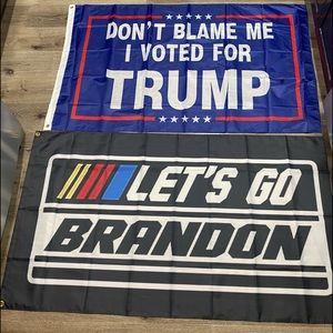 COPY - LETS GO BRANDON FLAGS 2 FLAGS